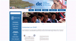 Desktop Screenshot of cbc.org.pe